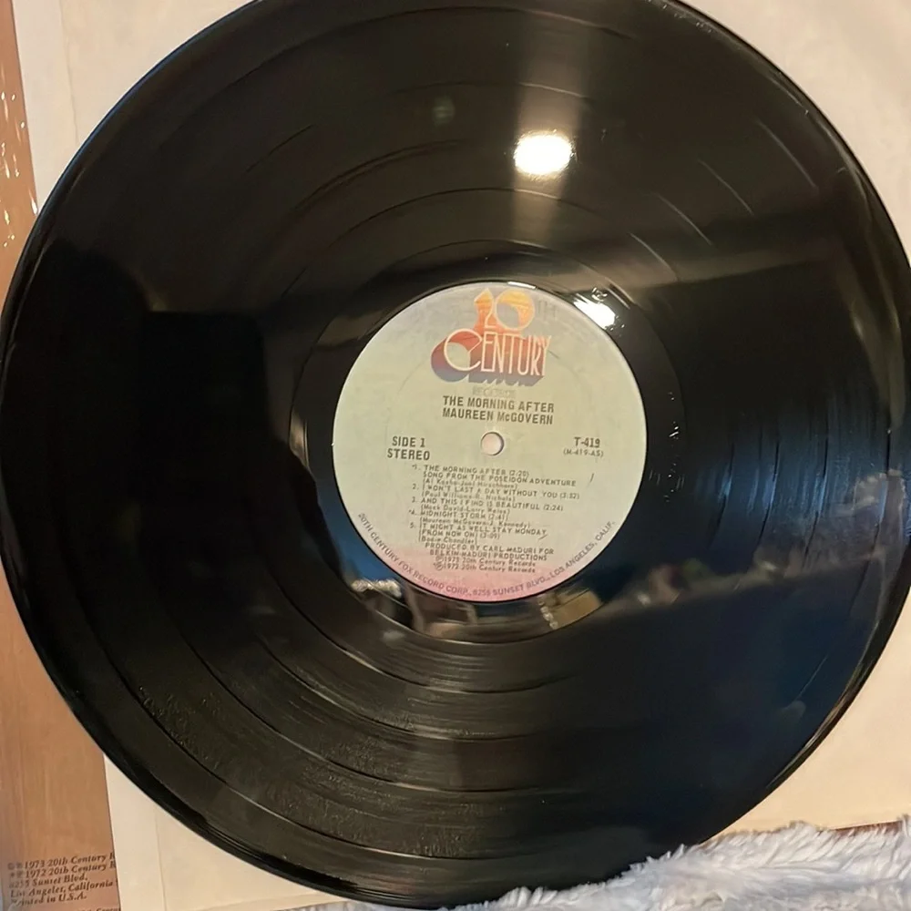 MAUREEN McGOVERN "THE MORNING AFTER" 20th CENTURY RECORDS STEREO_5